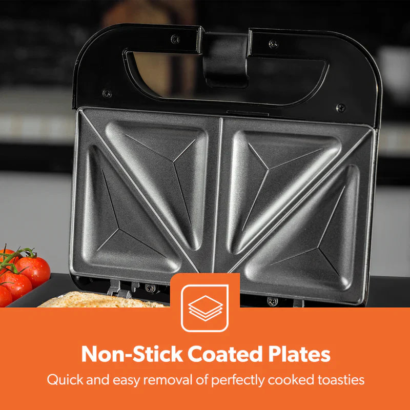 Geepas 750W 2-Slice Sandwich Maker – Crispy Breakfast & Cheese Sandwiches