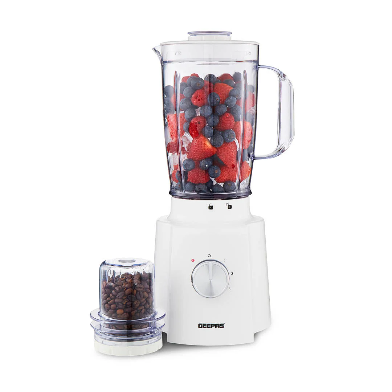 2-IN-1 ICE CRUSHING JUG BLENDER AND SMOOTHIE MAKER WHITE
