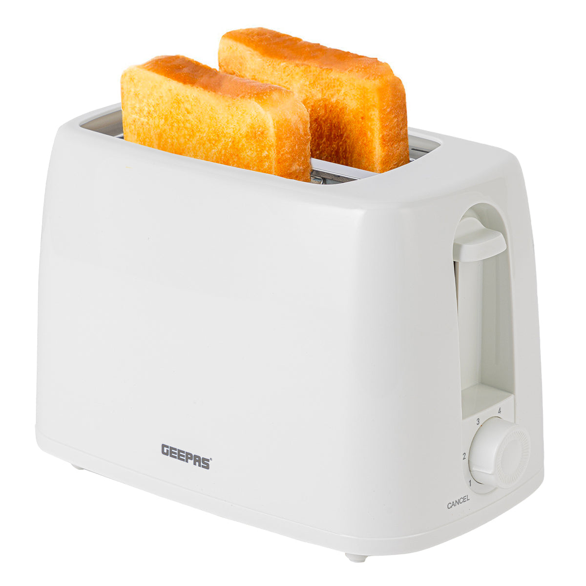 2-SLICE BREAD TOASTER WITH 6 LEVEL BROWNING