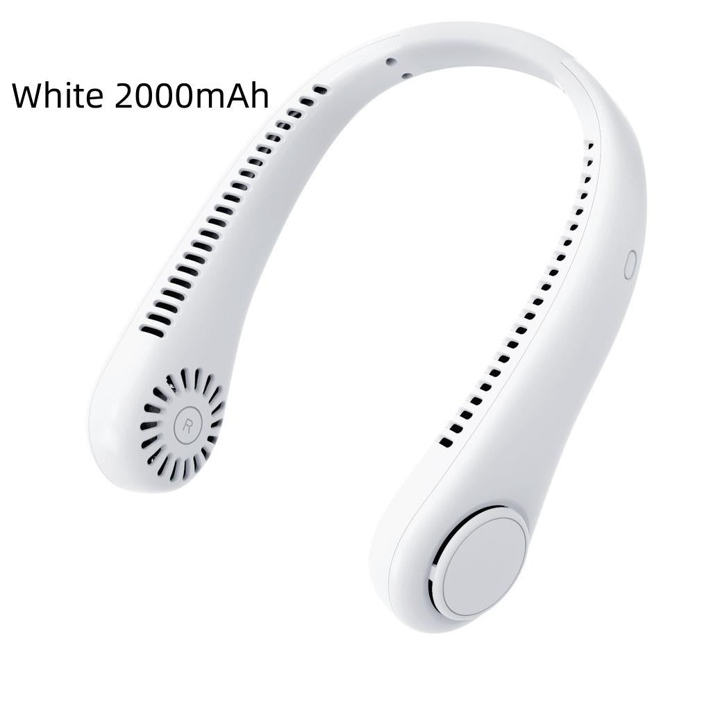 Rechargeable Neck Fan 2000mAh – Hands-Free Portable Cooling Fan