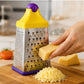 6-Sided Stainless Steel Box Grater – Multi-Purpose Kitchen Grater