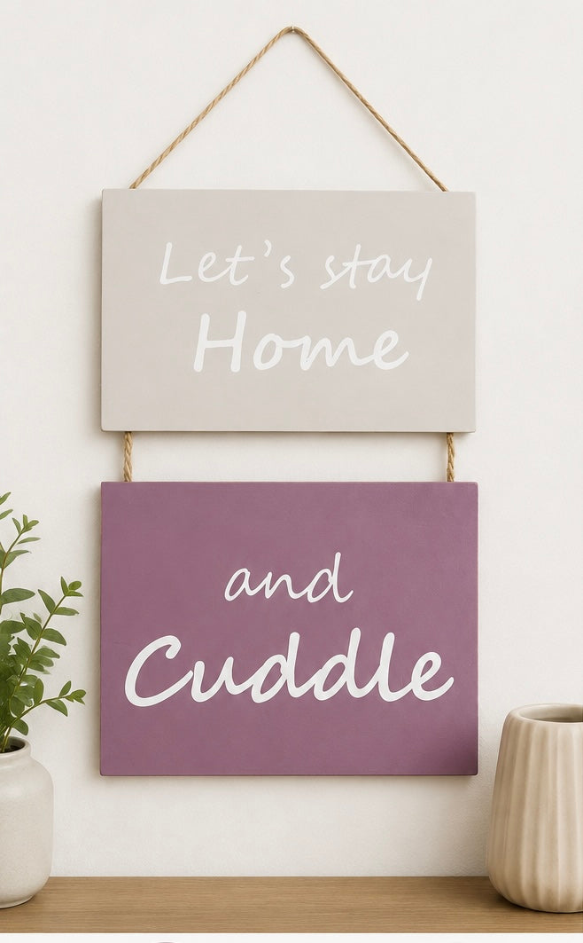 Hanging Wall Signs & Home Décor