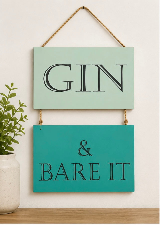 Hanging Wall Signs & Home Décor