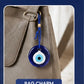 All Seeing Eye Evil Eye Hanging Charm – Peace & Protection – Blue