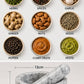 Grey Marble Pestle & Mortar Set – Natural Stone Herb & Spice Grinder