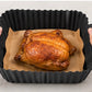 Air Fryer Silicone Liners – Set of 2 (Reusable)