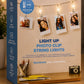 LED Photo Clip String Lights – 16 Light-Up Clips