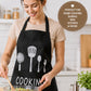 Cooking Kitchen Apron with Front Pocket | Adjustable Chef Apron for Cooking, Baking & BBQ