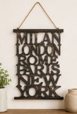 Hanging Wall Signs & Home Décor