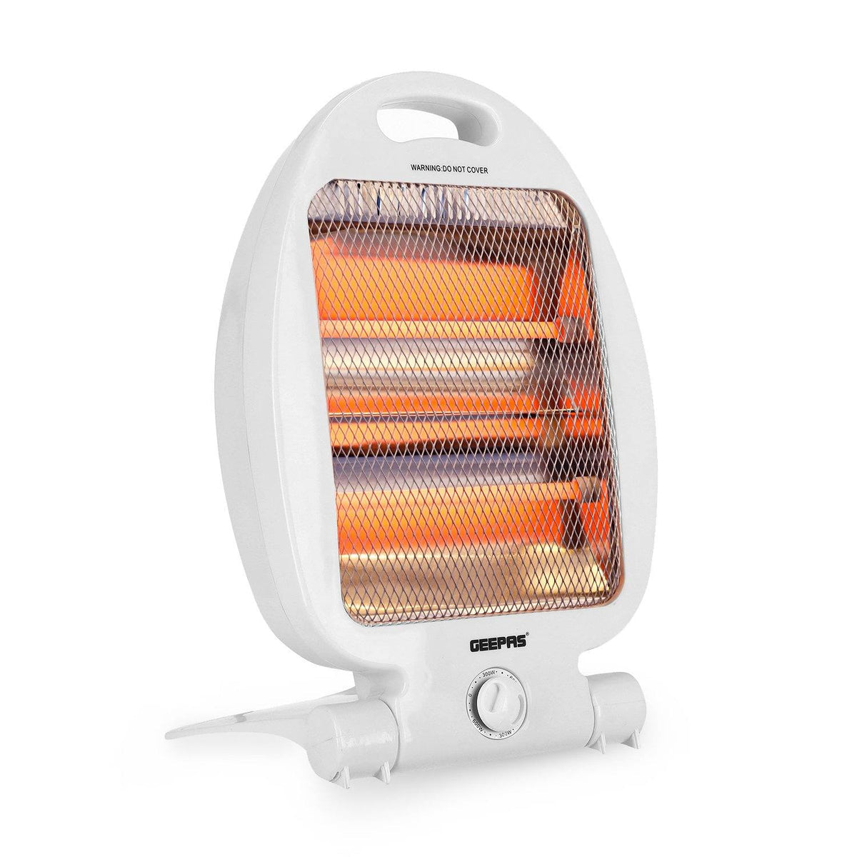 800W PORTABLE ENERGY EFFICIENT QUARTZ HALOGEN HEATER