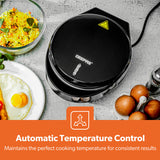 700W STAINLESS STEEL NON-STICK ELECTRIC OMELETTE MAKER