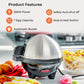 RAPID STAINLESS STEEL EGG BOILER AND POACHER