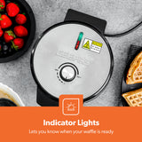 5-SLICE HEART SHAPED NON-STICK BELGIAN WAFFLE MAKER