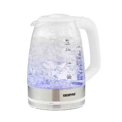 1.7L Rapid Boil Electric Kettle – Glass Design with LED Indicator