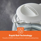 1.7L Rapid Boil Electric Kettle – Glass Design with LED Indicator