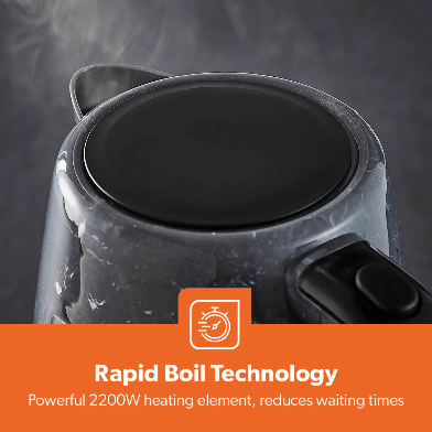 1.7L RAPID-BOIL CORDLESS ELECTRIC JUG KETTLE (2200W)