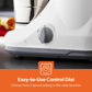 750W 3-IN-1 MIXER GRINDER WET & DRY GRINDING AND 3-SPEED CONTROL