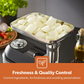 BLACK AND SILVER ELECTRIC MEAT GRINDER AND MINCER 1800W