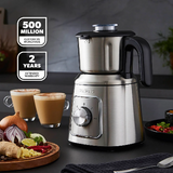 600W STAINLESS STEEL ELECTRIC WET & DRY MIXER GRINDER