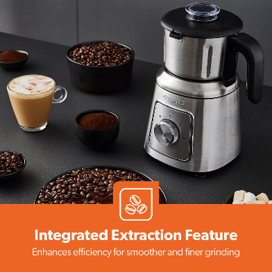 600W STAINLESS STEEL ELECTRIC WET & DRY MIXER GRINDER