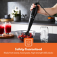180W BLACK HAND STICK BLENDER AND MIXER
