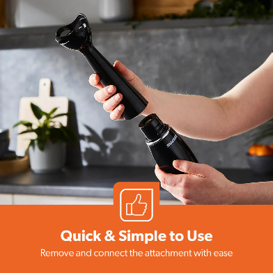 180W BLACK HAND STICK BLENDER AND MIXER