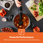 180W BLACK HAND STICK BLENDER AND MIXER