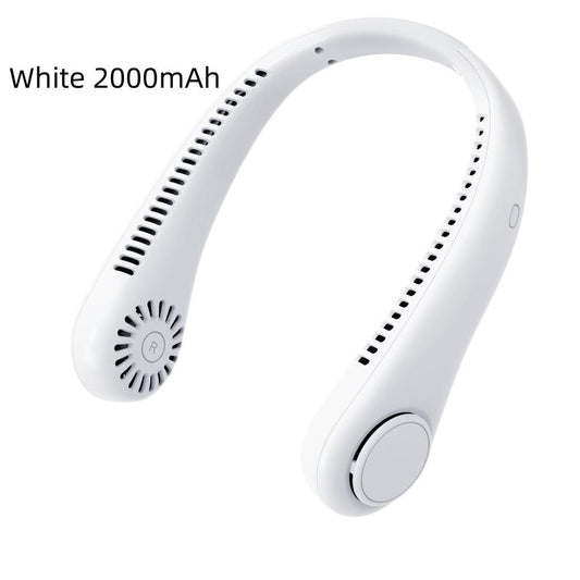 Rechargeable Neck Fan 2000mAh – Hands-Free Portable Cooling Fan