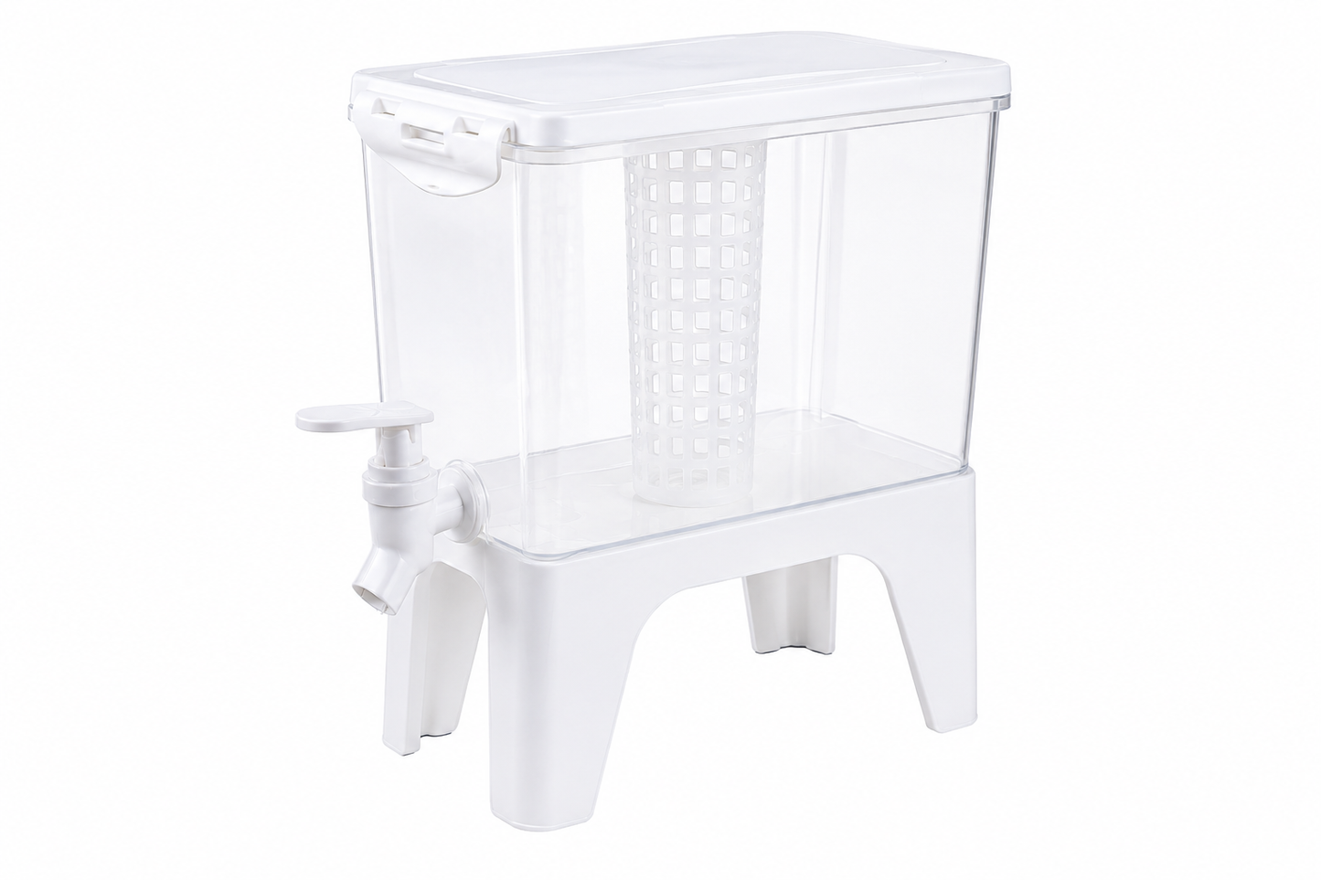 3.5L Cold Drink Dispenser with Fruit Infuser Filter & Tap