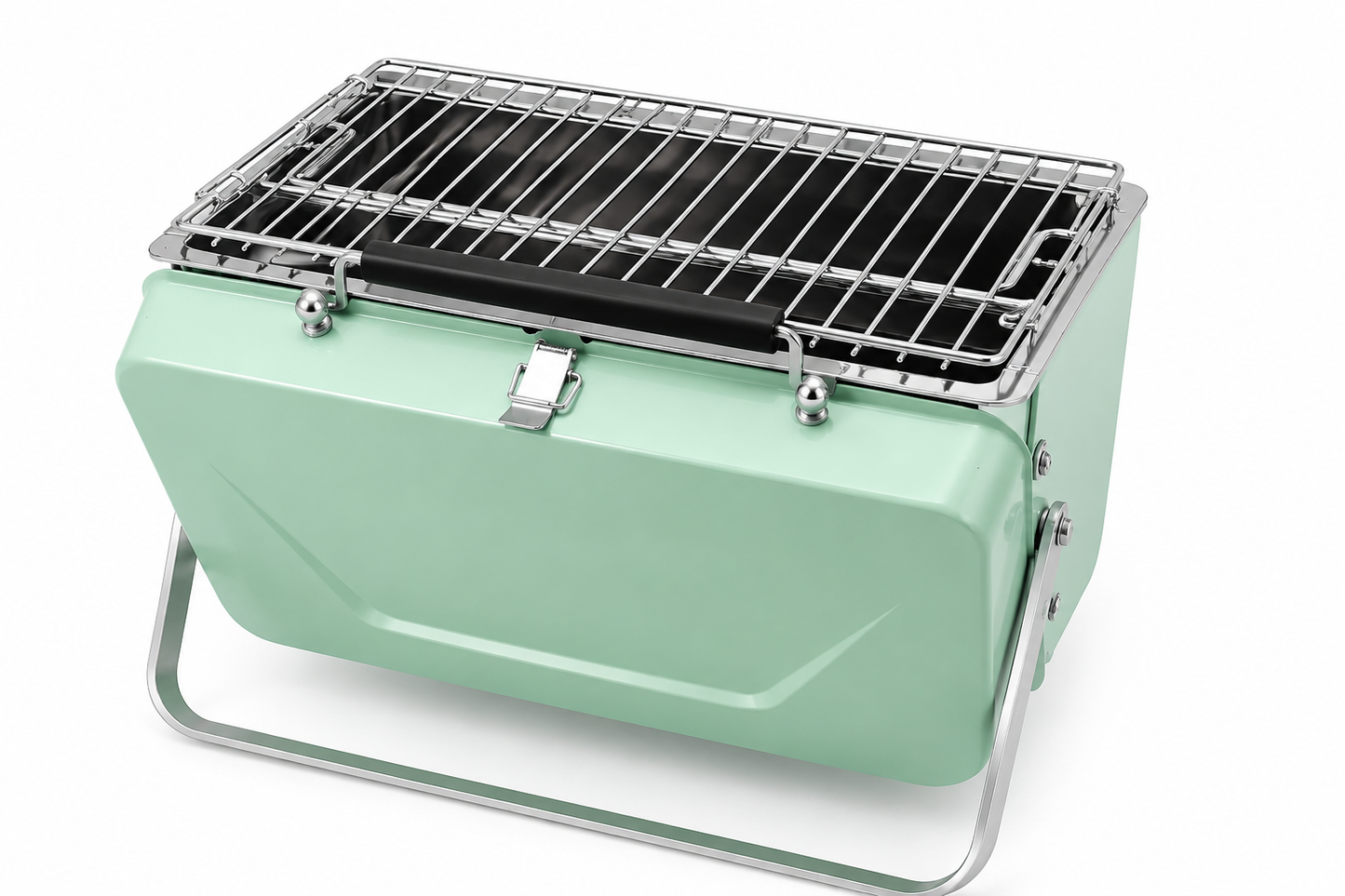 Portable Charcoal BBQ Grill – Foldable Outdoor Barbecue Cooker