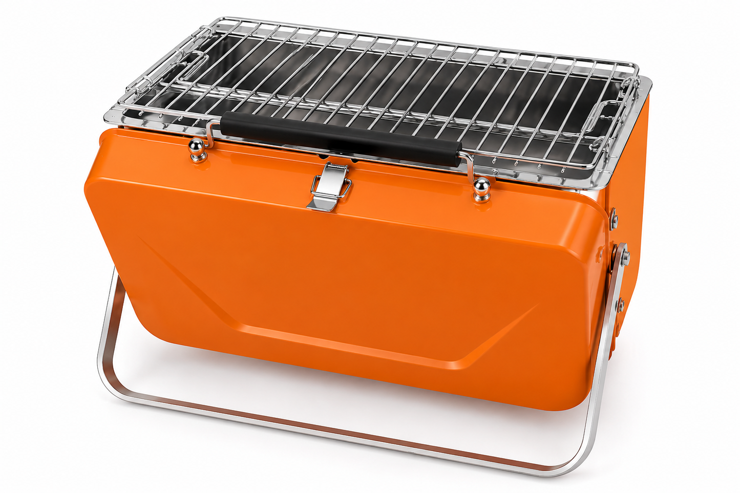 Portable Charcoal BBQ Grill – Foldable Outdoor Barbecue Cooker