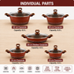 10-Piece Premium Non-Stick Ceramic Cookware Set