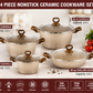 4 Piece Non-Stick Cookware Set – Cream Edition