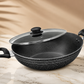 28cm Non-Stick Wok Pan with Glass Lid