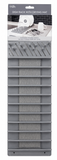Foldable Dish Drying Rack with Microfibre Drying Mat – Plate & Cutlery Drainer, Grey (40 x 46 cm)