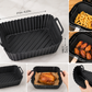 Air Fryer Silicone Liners – Set of 2 (Reusable)