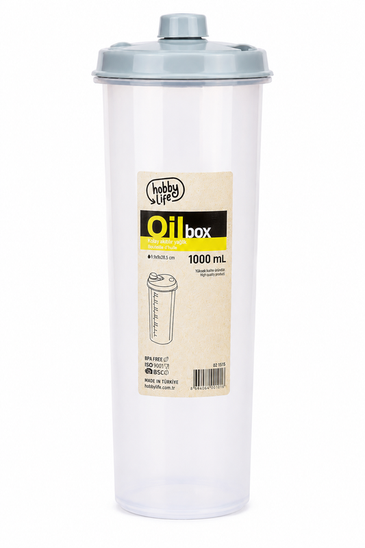 Hobby Life 1000ml Oil Dispenser Bottle – BPA Free Kitchen Oil Container