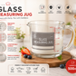 Measure every ingredient with precision! 🧁🥛
From flour and sugar to milk and oil, this 500ml Glass Measuring Jug makes baking and cooking easier, cleaner, and more accurate. A must-have for every kitchen! 👩‍🍳✨