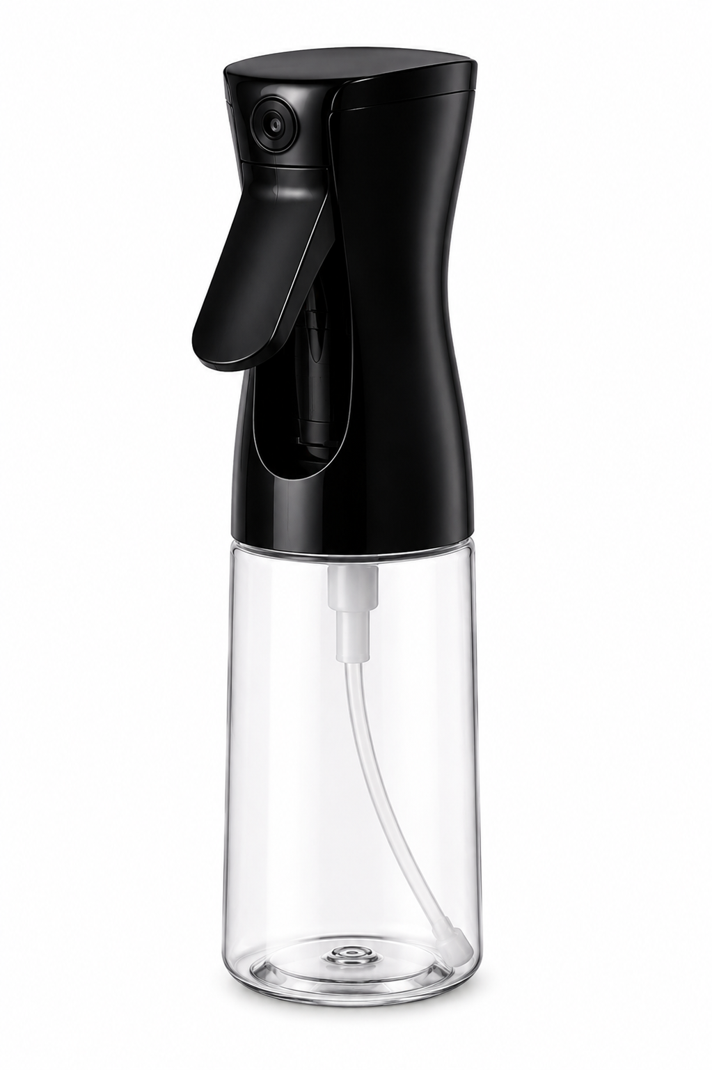 Oil Spray Bottle – Black | Fine Mist Sprayer for Kitchen Cooking