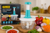 FALARI 2L Multi-Function Hand Push Vegetable Chopper & Food Processor
