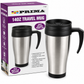 PRIMA 14oz Stainless Steel Travel Mug | Insulated Coffee Cup with Splash-Proof Lid