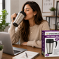 PRIMA 14oz Stainless Steel Travel Mug | Insulated Coffee Cup with Splash-Proof Lid