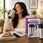 PRIMA 14oz Stainless Steel Travel Mug | Insulated Coffee Cup with Splash-Proof Lid