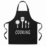 Cooking Kitchen Apron with Front Pocket | Adjustable Chef Apron for Cooking, Baking & BBQ
