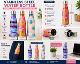 Stainless Steel Water Bottle – Reusable Drinks Bottle – Assorted Designs Capactity 500ml