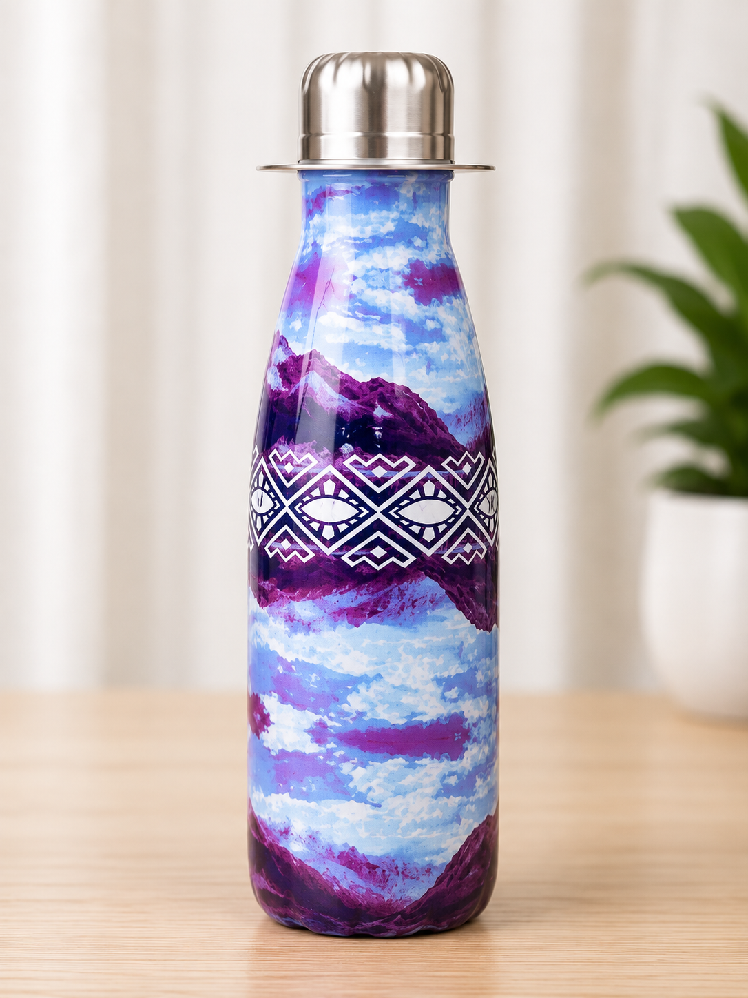 Stainless Steel Water Bottle – Reusable Drinks Bottle – Assorted Designs Capactity 500ml