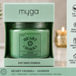 Myga Soy Wax Candle – Chakra Collection – Scented Glass Jar Candle