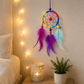 15cm Colourful Dreamcatcher Hanging Decoration – Feather Boho Room Wall Decor
