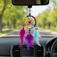 15cm Colourful Dreamcatcher Hanging Decoration – Feather Boho Room Wall Decor
