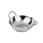 21cm Stainless Steel Indian Curry Bowl Balti | Kadai Karahi Serving Dish